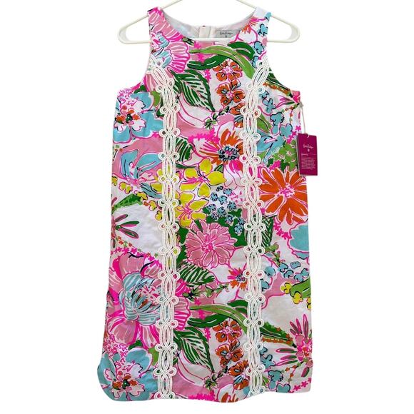 NWT Lilly Pulitzer for Target Girl Size XL (14/16) Floral Dress - Nosey Posey - Picture 1 of 11